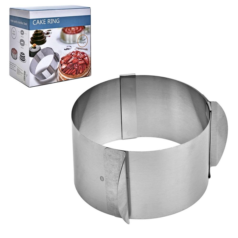 Форма для выпечки раздвижной круг 5,5-10х5 см (R89551)