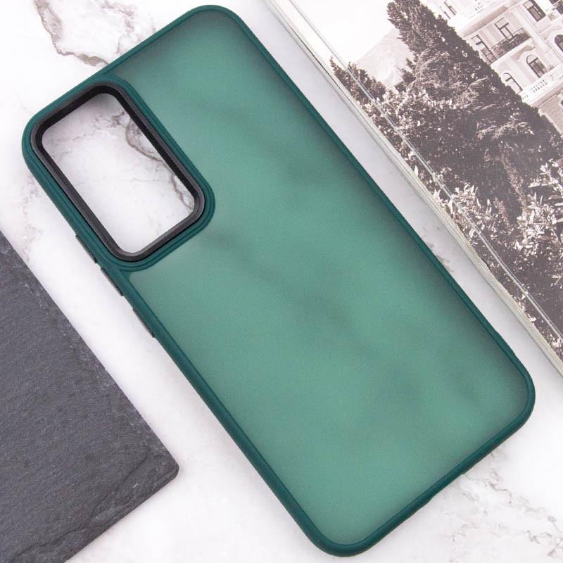 Протиударний Чохол TPU+PC Lyon Frosted для Samsung Galaxy S20 FE Green - фото 4