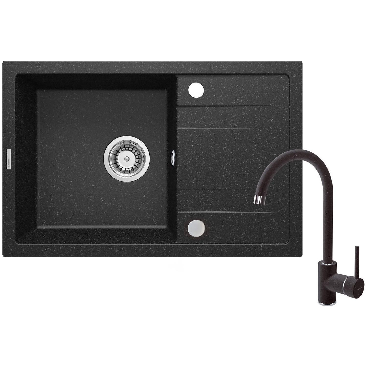 Мойка кухонная Deante ZRCA2113 гранитная прямоугольная 670x440 мм Графитовый (25965307)