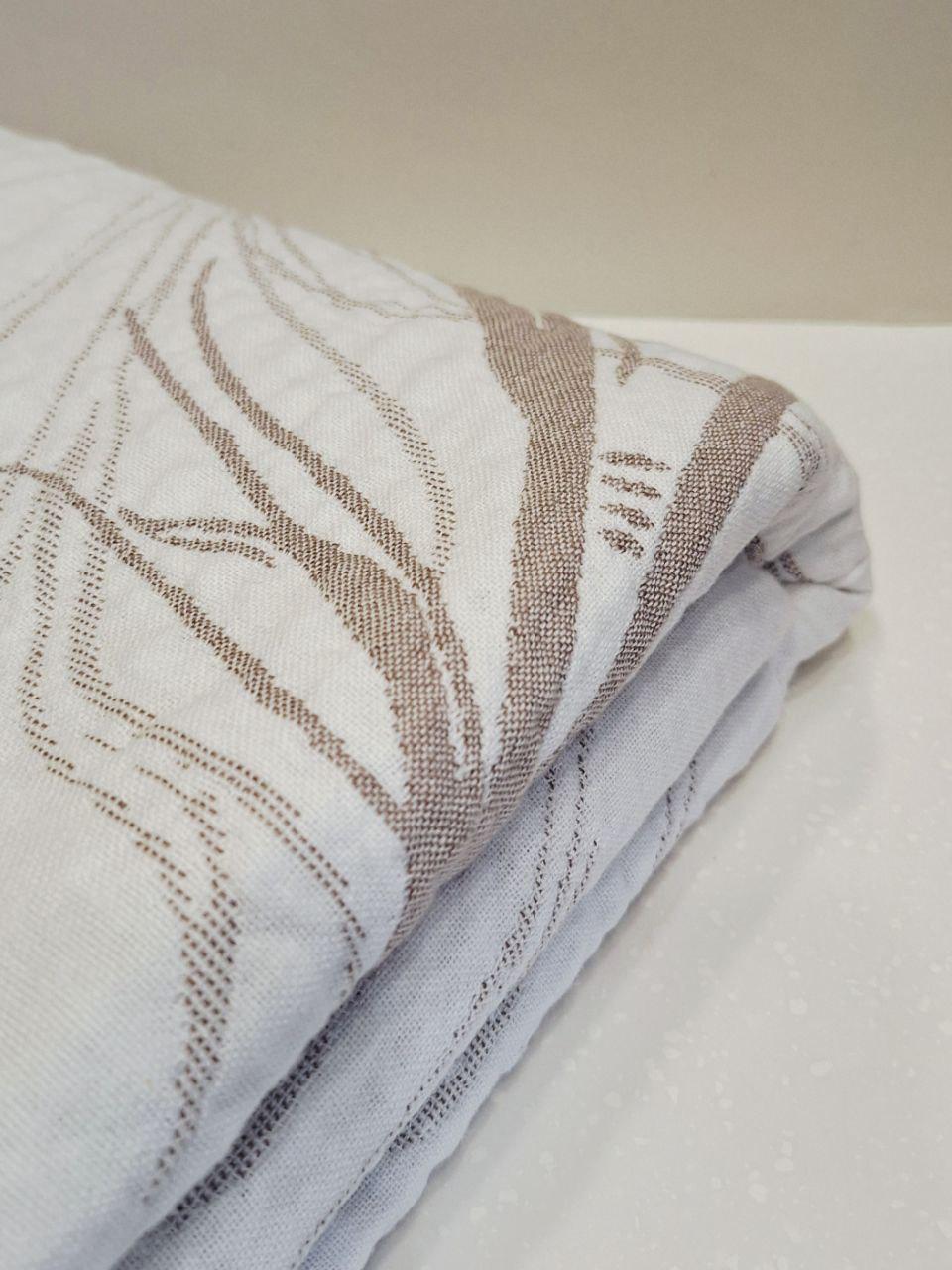 Покрывало муслиновое Malloory Home 150x200 см Бежевый (1244) - фото 4 Покрывало муслиновое Malloory Home 150x200 см Бежевый (1244) - фото 4