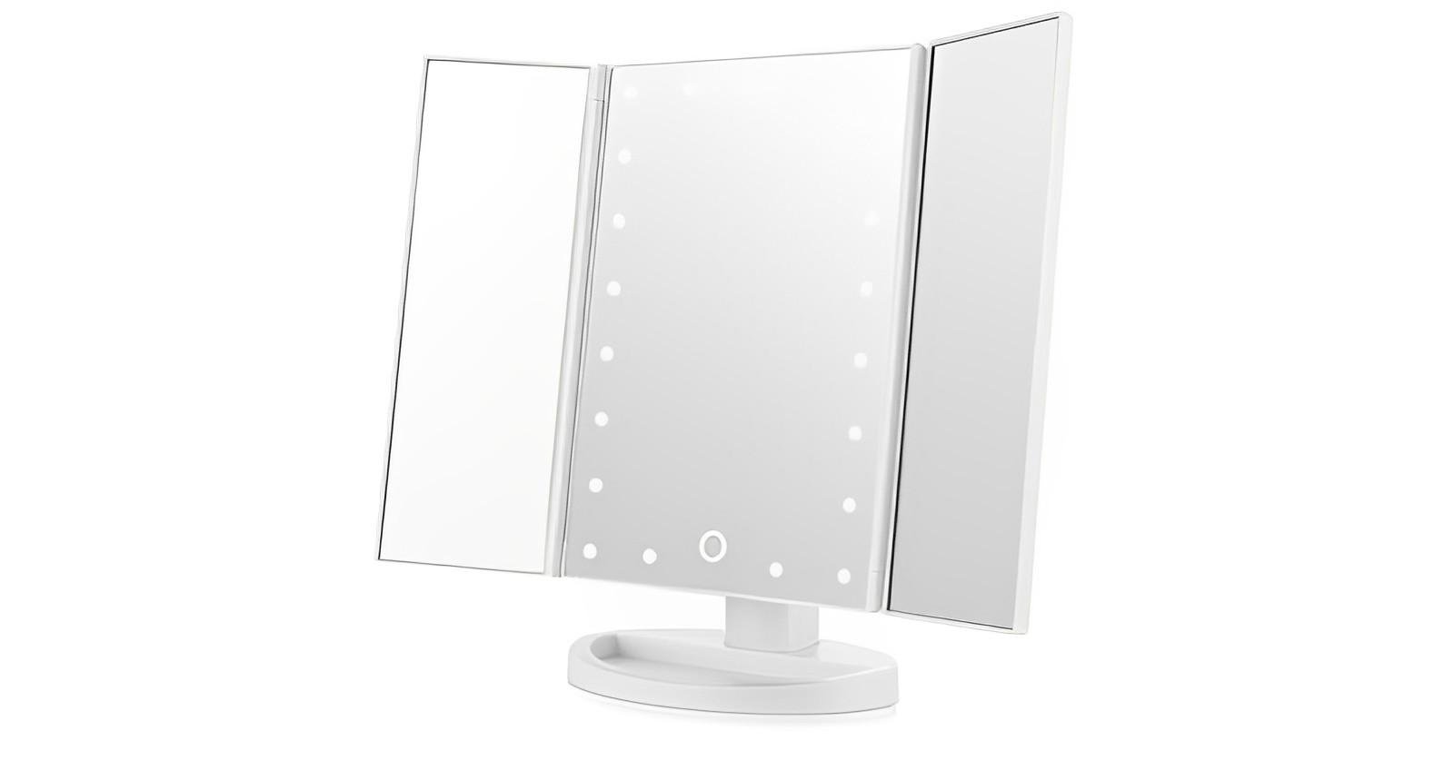 Зеркало для макияжа с LED подсветкой Superstar Magnifying Mirror Белый (25092021_164)