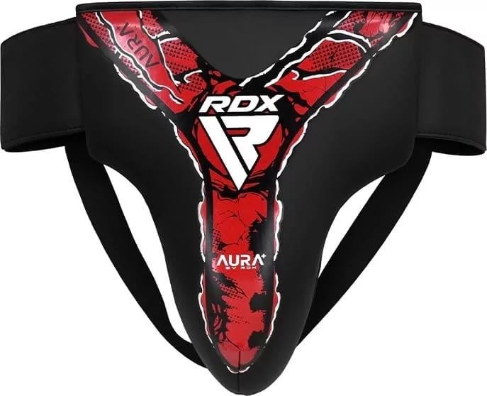 Захист паху RDX GROIN GUARD NEW AURA F17 L Чорний/Червоний (GDR-F17BR L)