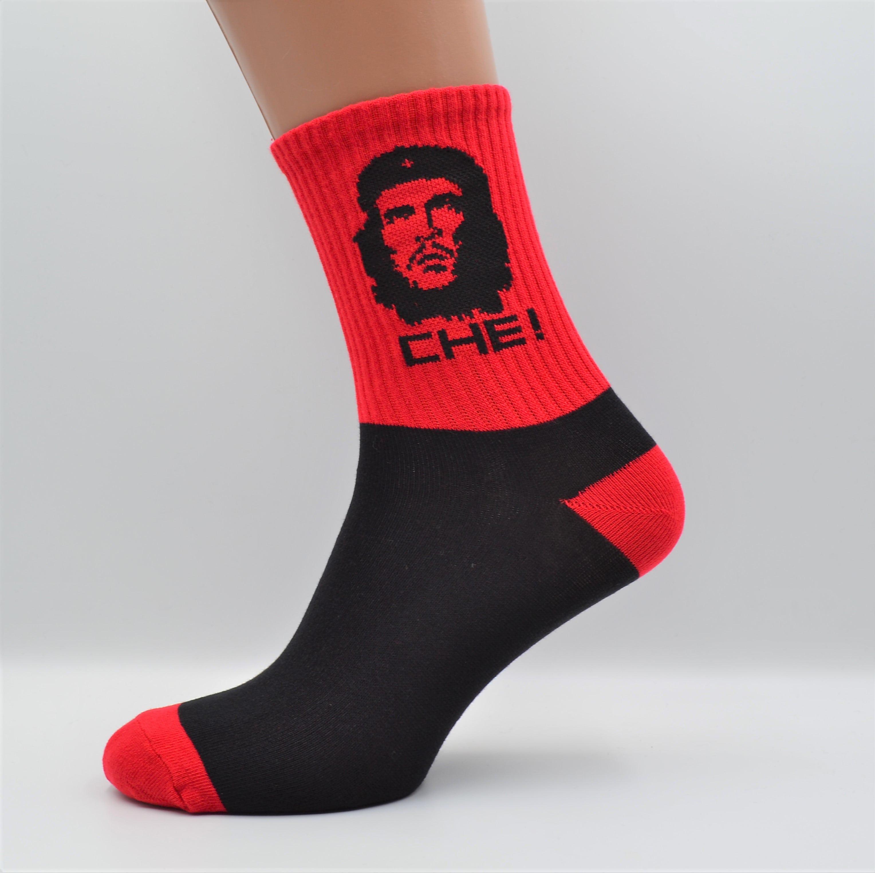Носки универсальные демисезонные Super Socks 001 S067 "CHE!" р. 42-44 Черный