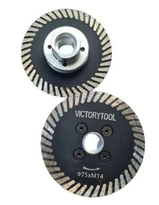 Диск алмазний Victorytool для чищення клею під СВП 75 мм (М14) - фото 1