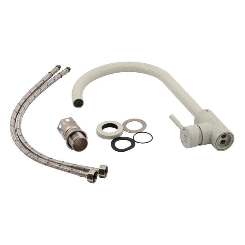 Мойка кухонная Valetti 3N со смесителем 495x495 мм Тера (11646168) - фото 7 Мойка кухонная Valetti 3N со смесителем 495x495 мм Тера (11646168) - фото 7