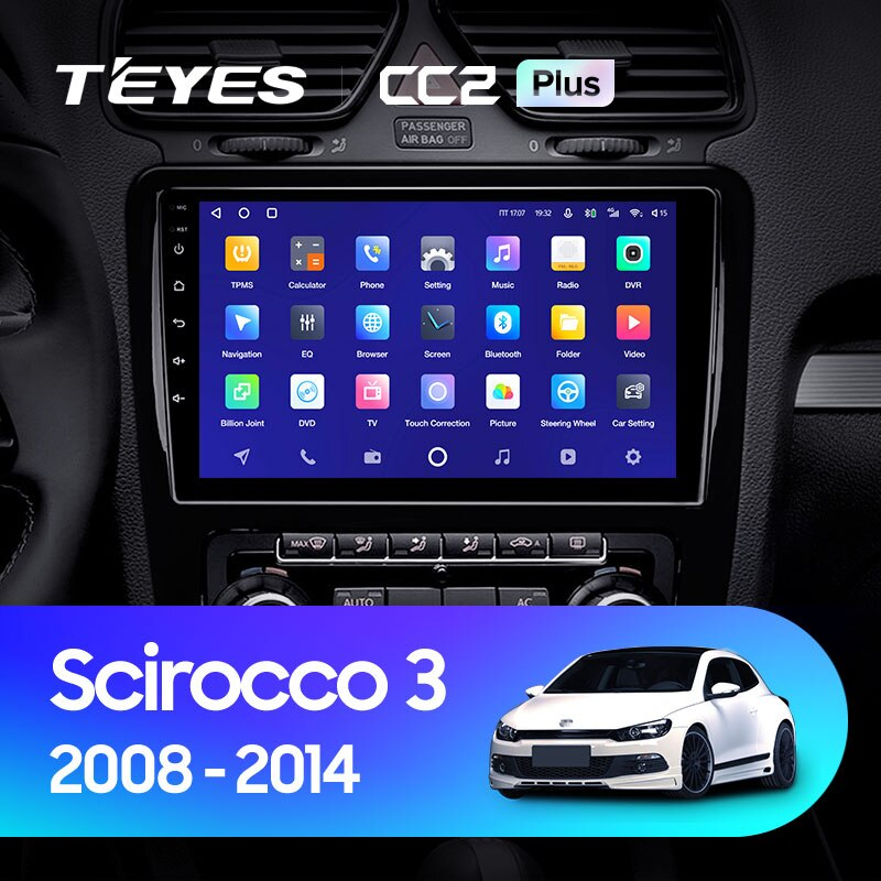 Автомагнитола штатная Teyes CC2 Plus для Volkswagen Scirocco 3 III Mk3 2008-2014 Android (1739874761) - фото 7