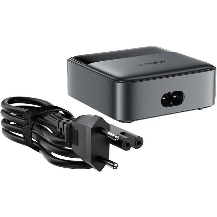 Зарядное устройство Acefast Z6 65W 2xType-C 2xUSB Gan Fast Charger 1,5 м Space Grey (6974316283324) - фото 4