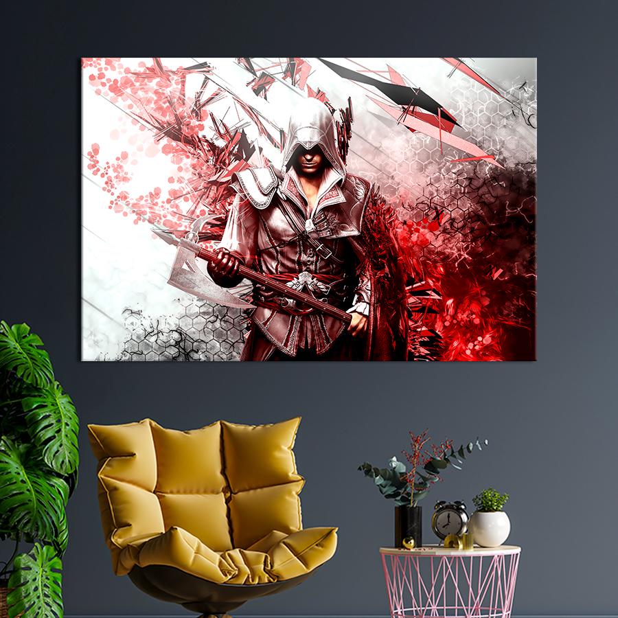 Настенний декор Постер игры Assassin’s Creed 51x34 см (A138-1)