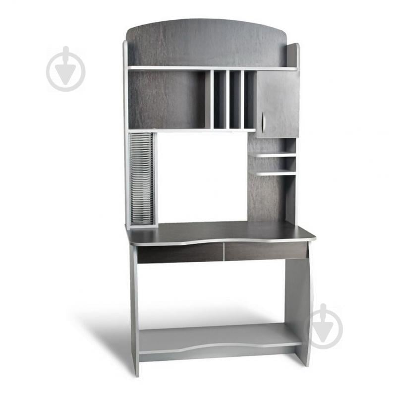 Стол компьютерный Тиса Мебель СК-7 Алюминий Венге