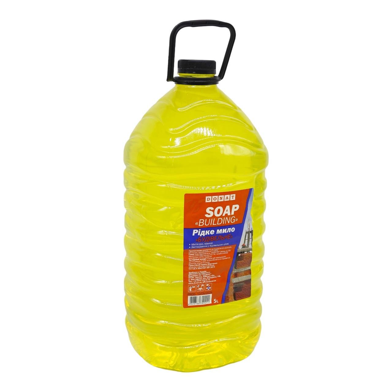 Жидкое мыло строительное Лимон Donat 5 л (НФ-00006542)