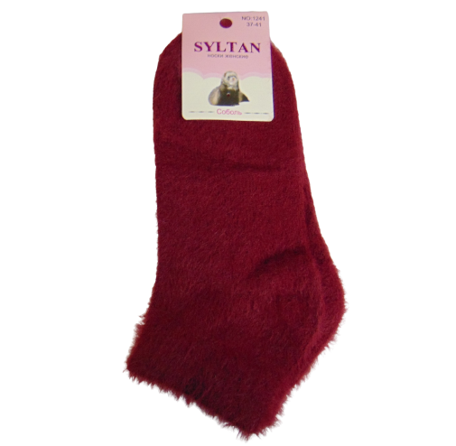 Носки пушистые соболь syltan 1241 р. 37-41 Красный (1959782108)