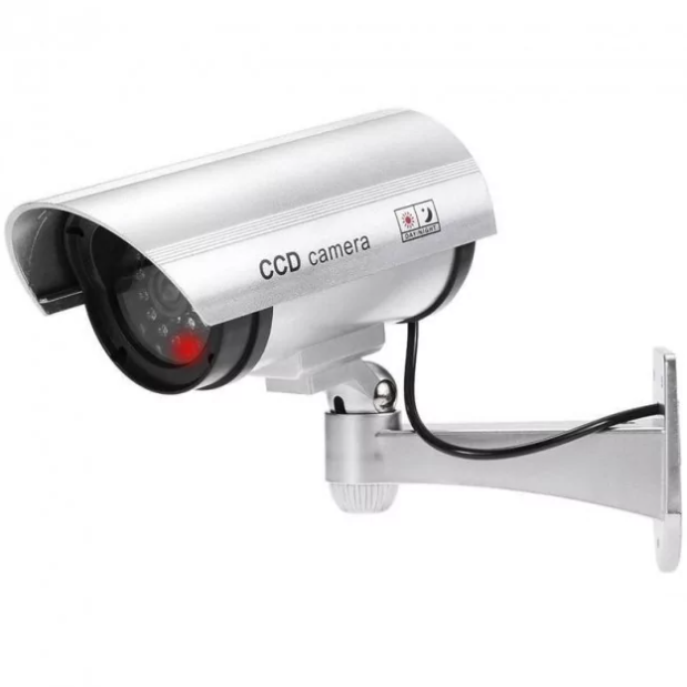 Камера видеонаблюдения муляж 1100 CAMERA DUMMY работает от батареек (5005) Камера видеонаблюдения муляж 1100 CAMERA DUMMY работает от батареек (5005)