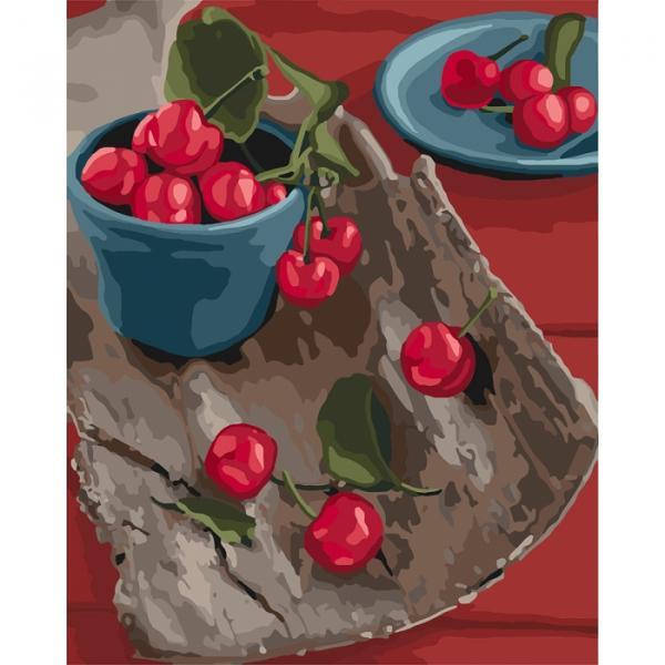 Картина по номерам Идейка Натюрморты Спелые вкусности 40х50 см в термопакете (КНО5582-mt)