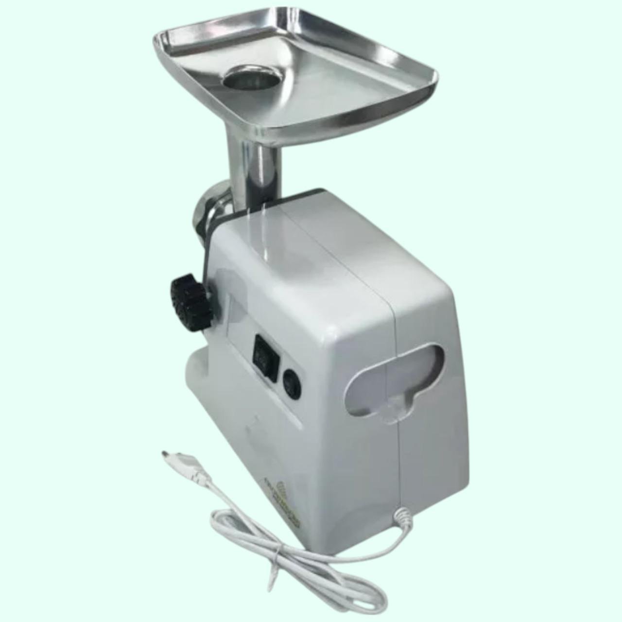 М’ясорубка електрична Crownberg CB-4212 з насадкою для томатів кеббе та реверсом 2500 Вт Білий (є52) - фото 4