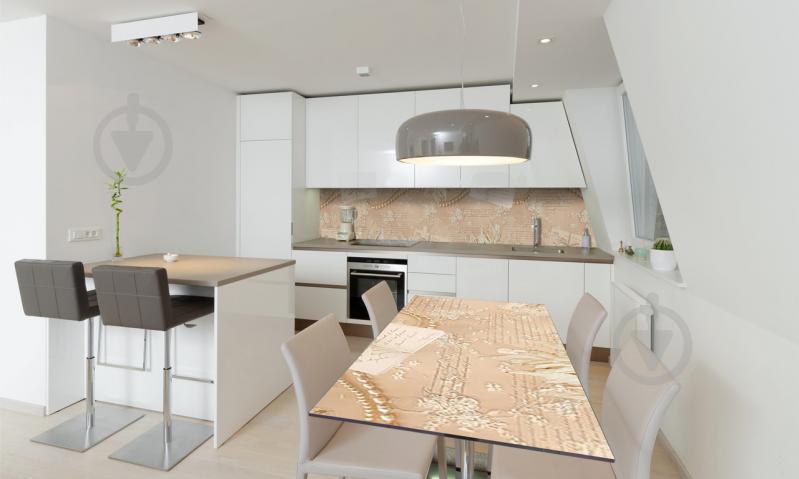 Наклейка виниловая на стол Zatarga «Кружево» 650х1200 мм Z180869/1st Наклейка виниловая на стол Zatarga «Кружево» 650х1200 мм Z180869/1st