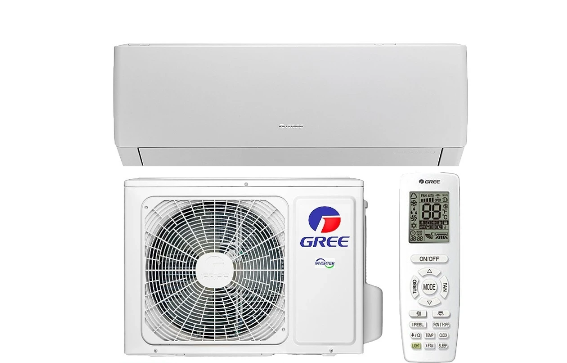 Спліт-система Gree Pular R32 Inverter до 21м2 обігрів до -15°C (GWH07AGA-K6DNA1C)