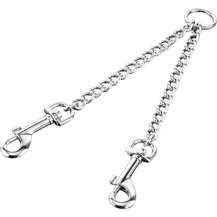 Поводок-спарка для 2-х собак Sprenger Coupling Chain хромированная сталь (51905_040_02)