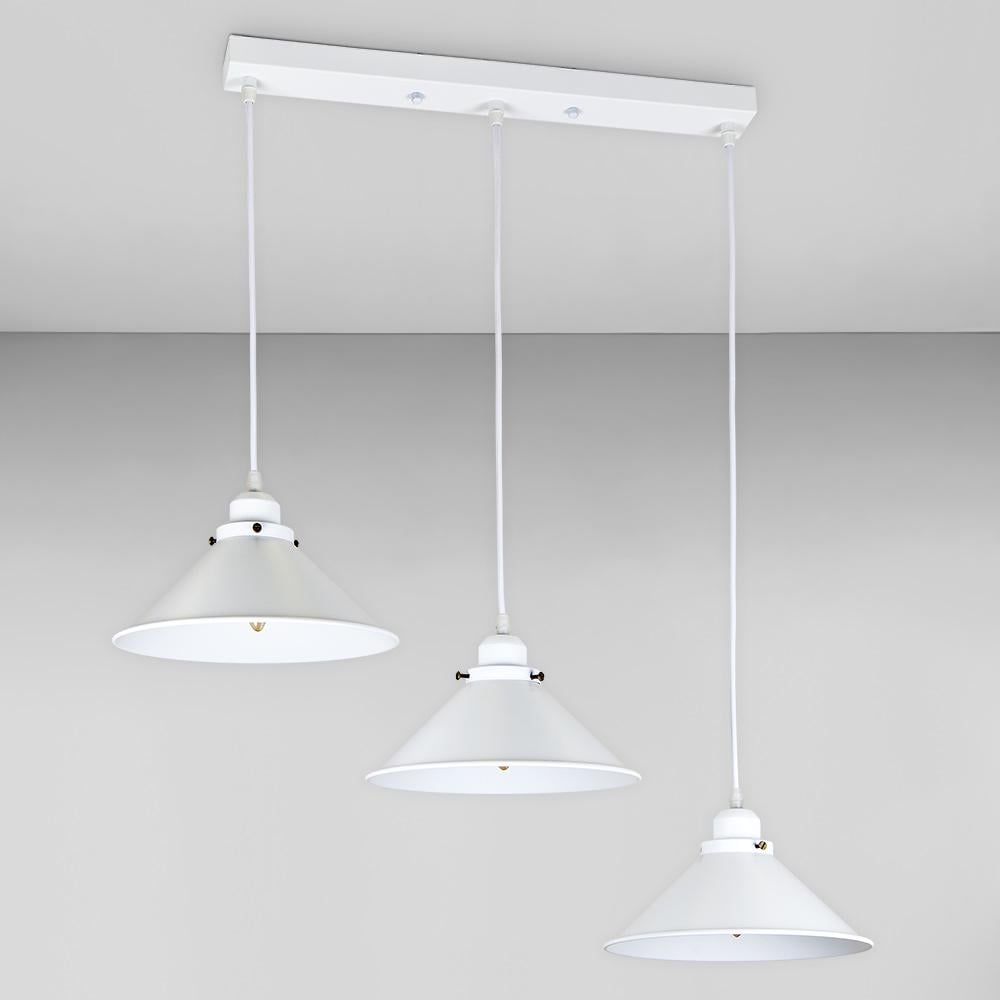 Люстра подвесная Лофт Light House LS-18637F-3 WH/WH 500 Белый