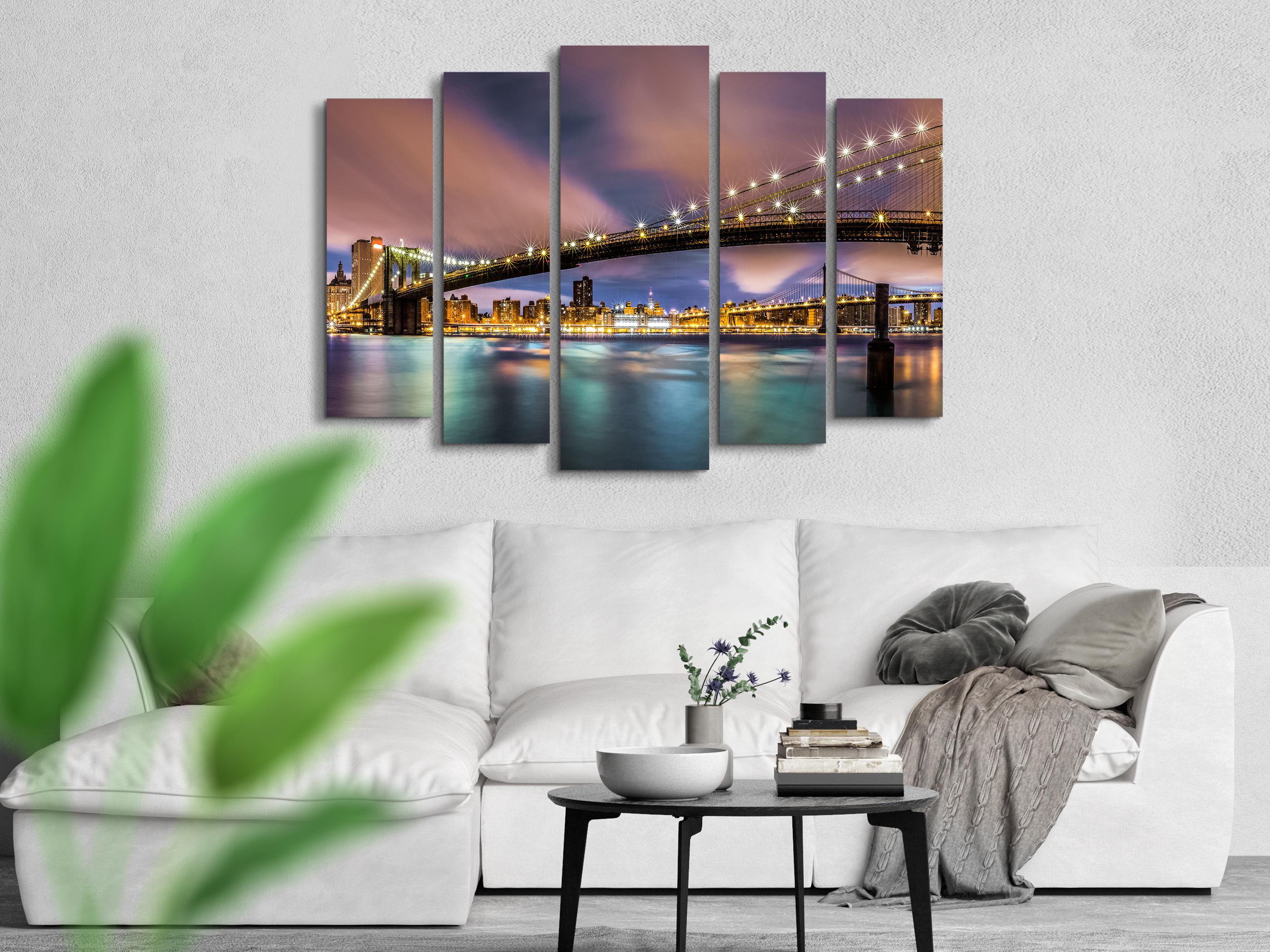 Картина модульная Город Мост 115х170 см (Art-284_5) - фото 2