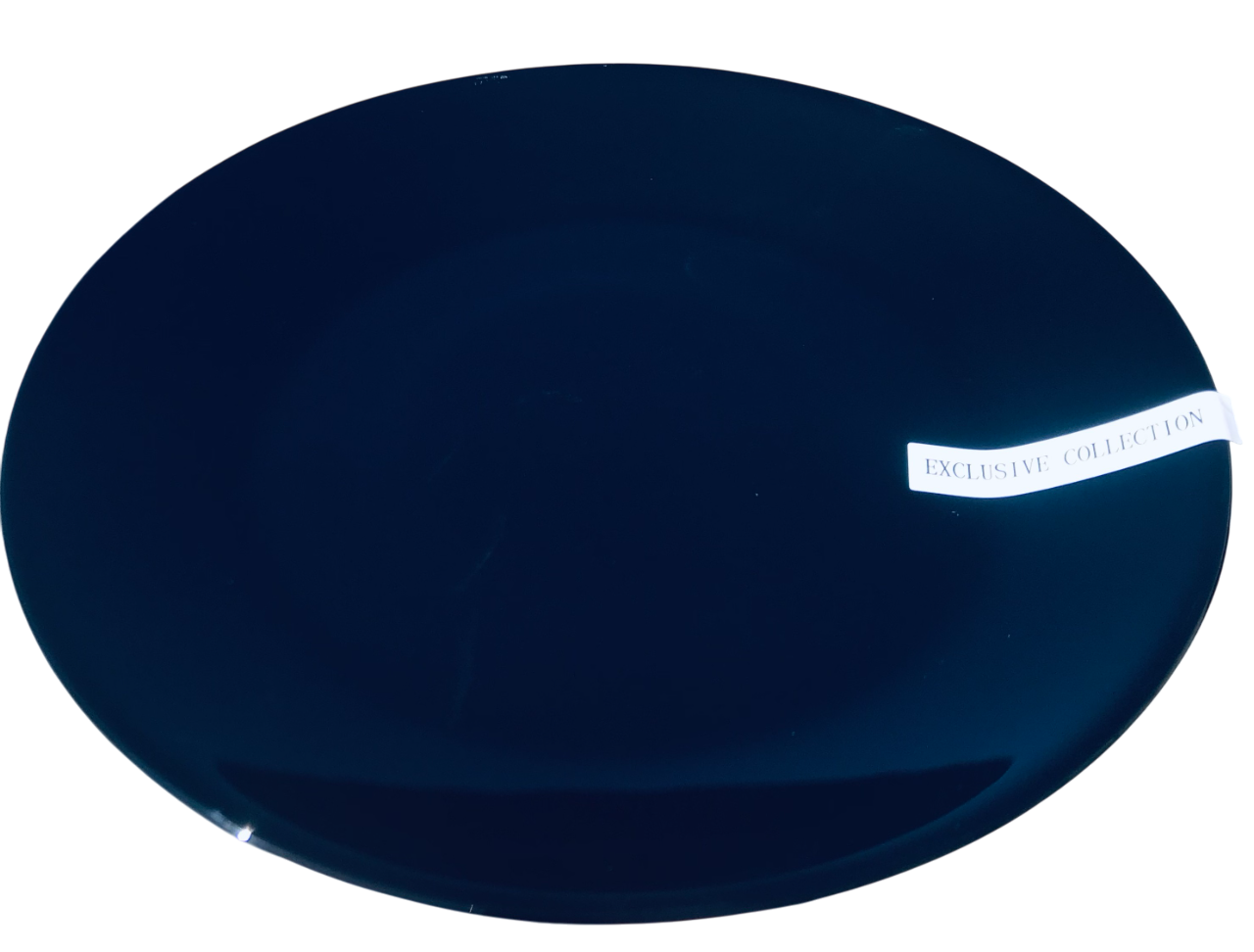 Тарілка десертна BLANCA 19 см Чорний