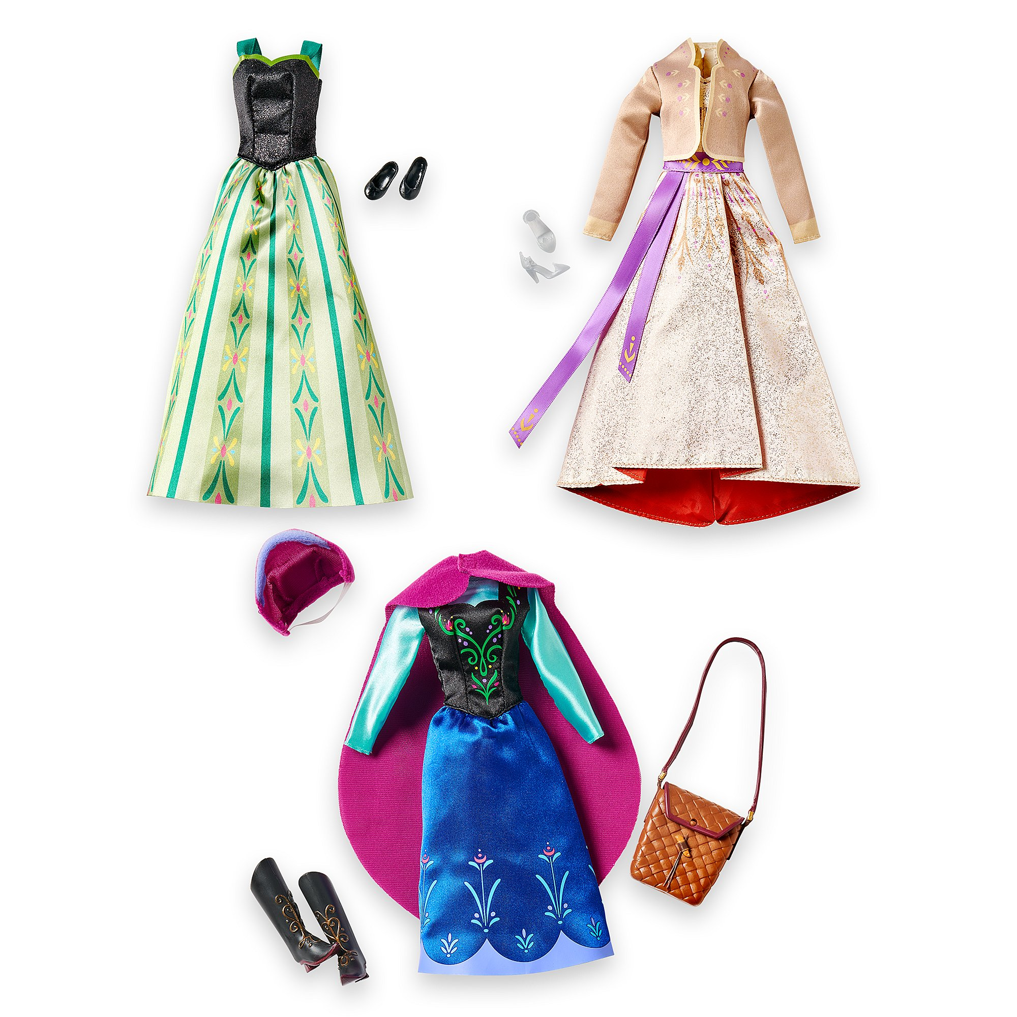 Кукольный игровой набор Фрозен Fashion Doll Эльза, Анна, Кристофф Холодное сердце Disney - фото 8