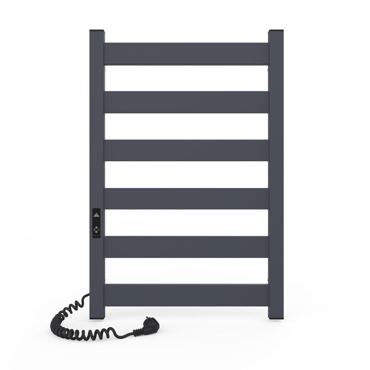 Рушникосушарка електрична Laris Бонд ЧФГМ6 800х500 мм вертикальна Чорний (AKV-73207765)