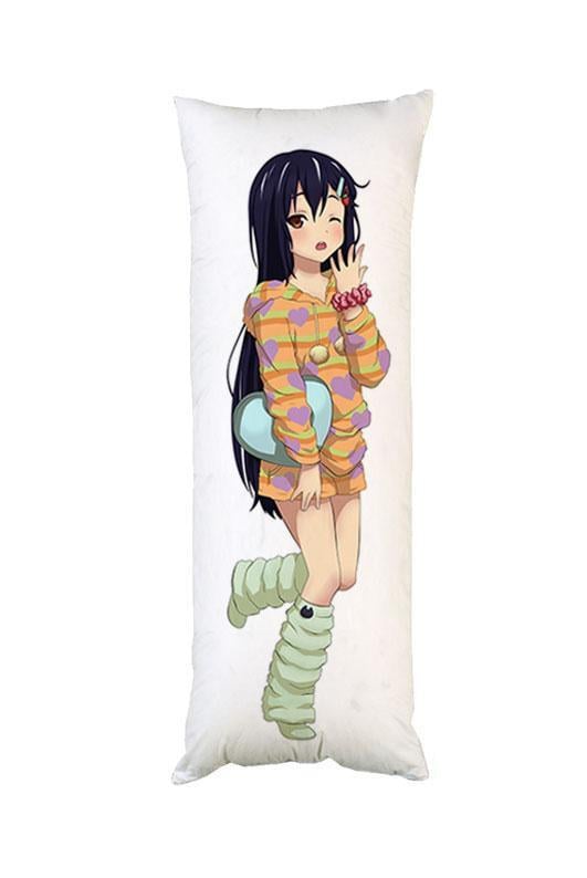Подушка дакимакура k-on декоративная ростовая для обнимания 50x170 см (1834021379)