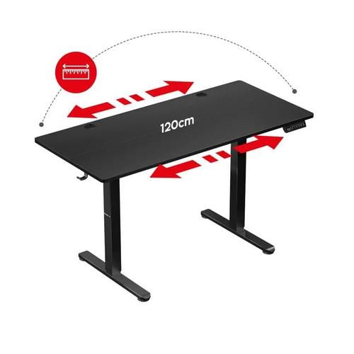 Комп'ютерний стіл Huzaro Hero 8.2 з електричним регулюванням Black (melv1_Hero 8.2) - фото 4 Комп'ютерний стіл Huzaro Hero 8.2 з електричним регулюванням Black (melv1_Hero 8.2) - фото 4