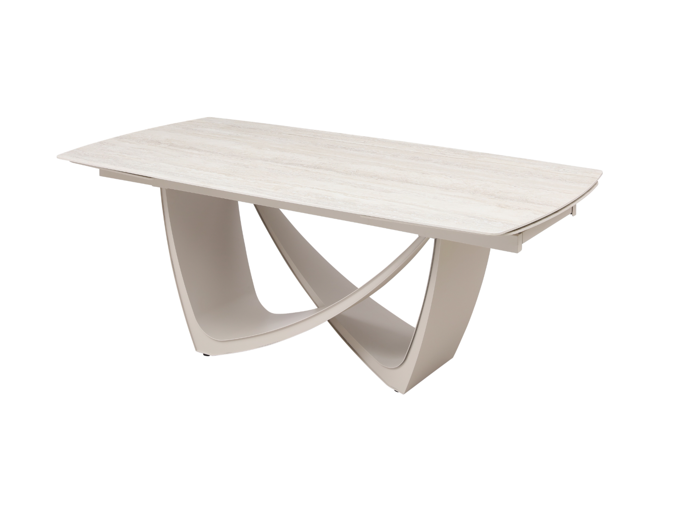 Стол обеденный раздвижной Vetro Mebel Беатриче 2000-3000x1000x760 мм Грей травентин/Бежевый (TМL-994) - фото 1 Стол обеденный раздвижной Vetro Mebel Беатриче 2000-3000x1000x760 мм Грей травентин/Бежевый (TМL-994) - фото 1