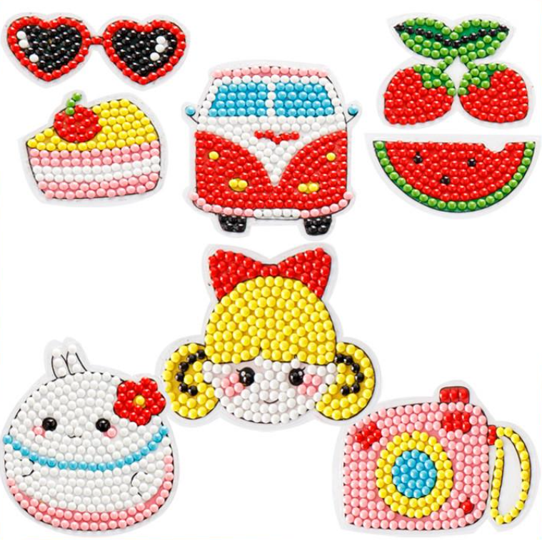 Алмазная мозаика стикеры ColorArt Девушки и стиль 25х35 см