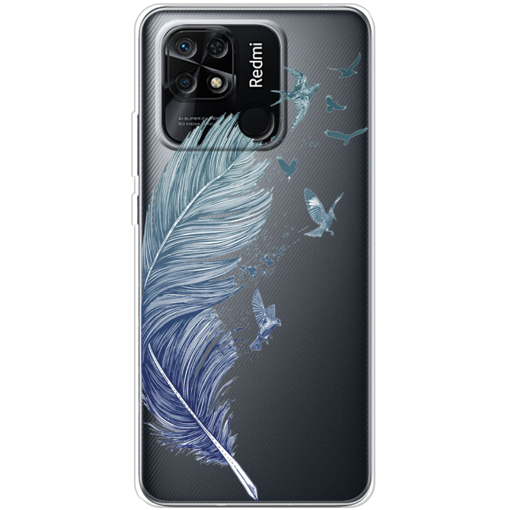 Чохол BoxFace Xiaomi Redmi 10C Feather Прозорий силікон (44304-cc38-44304)