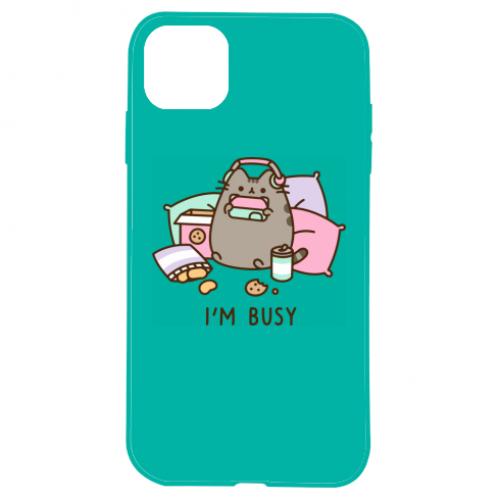 Чехол для iPhone 11 Pusheen I'm Busy