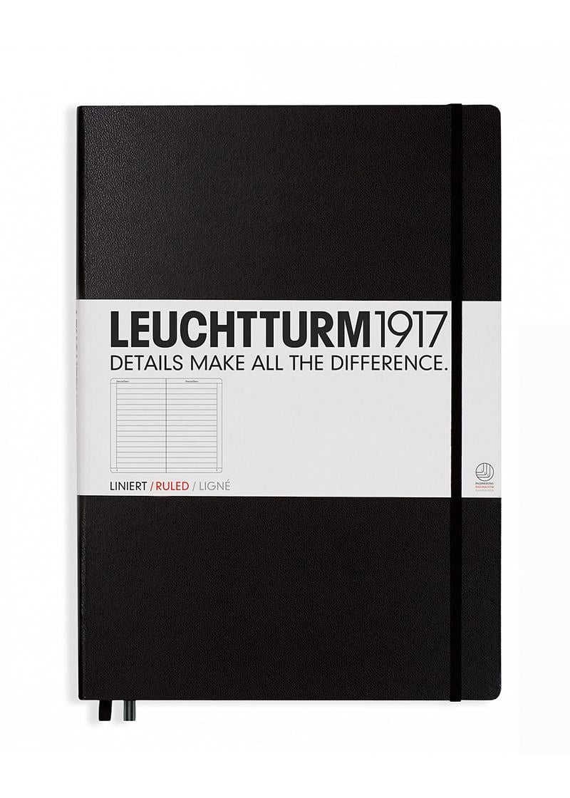 Блокнот Leuchtturm1917 Master Classic A4+ линия Черный (327150)