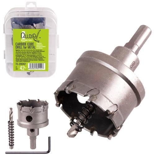 Свердло Alloid корончате твердосплавне по металу 42 мм - фото 6