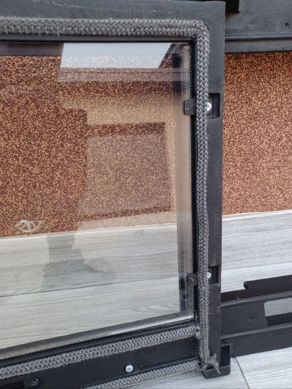 Двері чавунні для каміна з термостійким склом 490x600 мм - фото 4