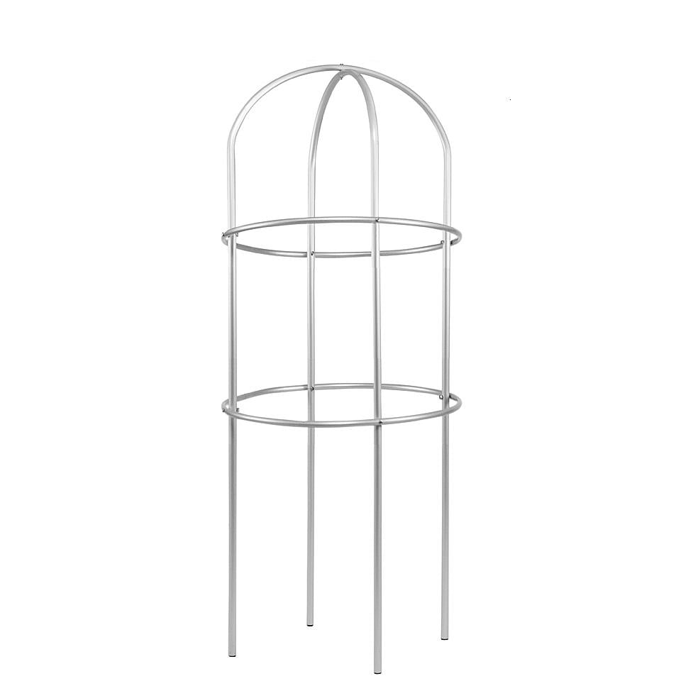 Опора для растений арочно-кольцевая на два кольца 1300х700х700 мм (АКО-D16/D8-1300*700/2)