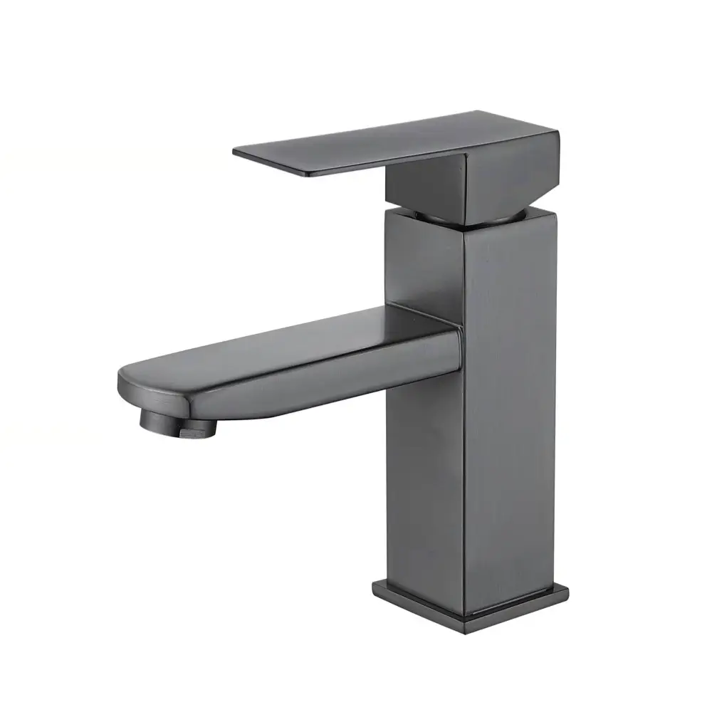 Смеситель для умывальника Wezer PRO1-02 Графит (1044956)