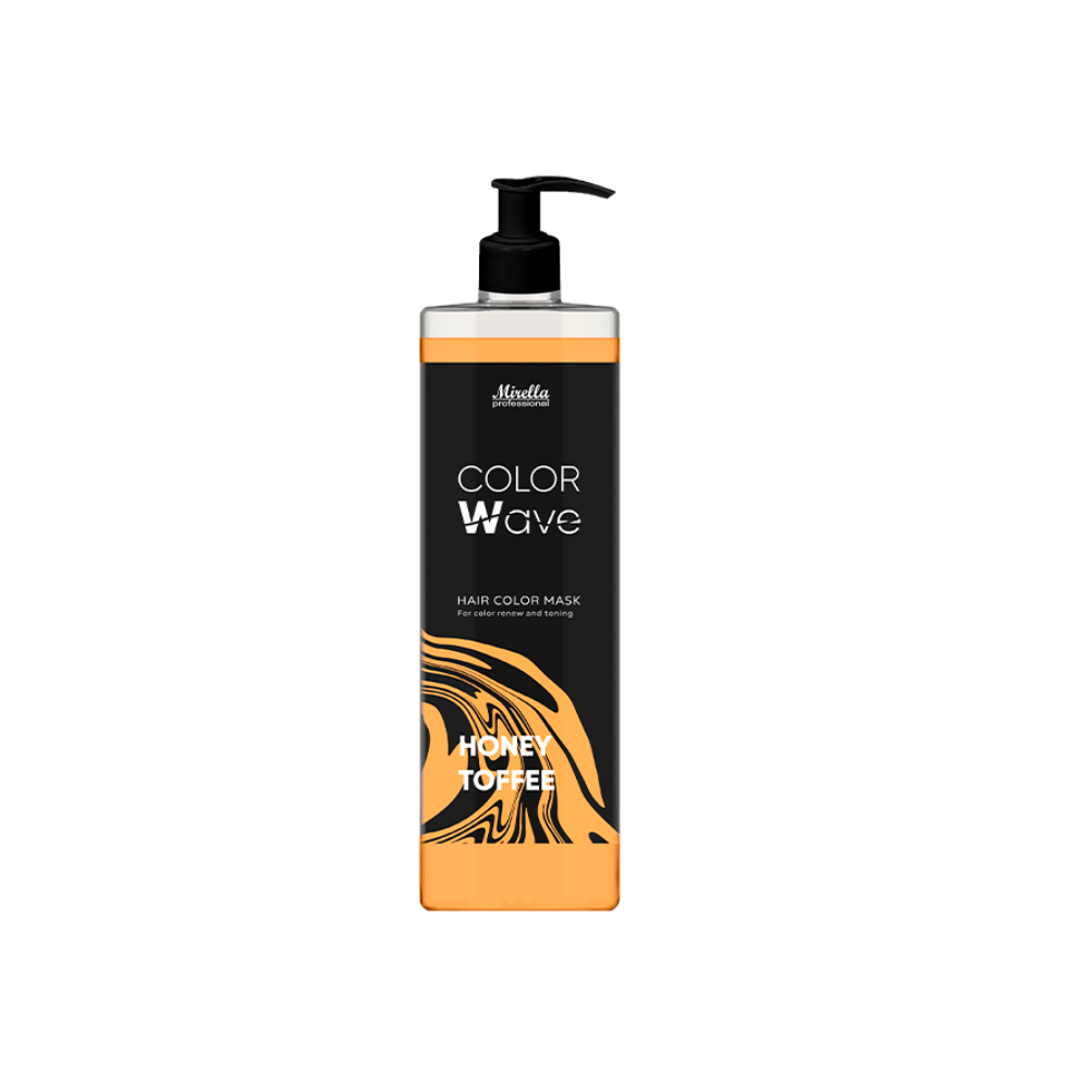 Маска тонувальна для волосся Mirella Color Wave Hair Color Mask Honey Toffee 380 мл
