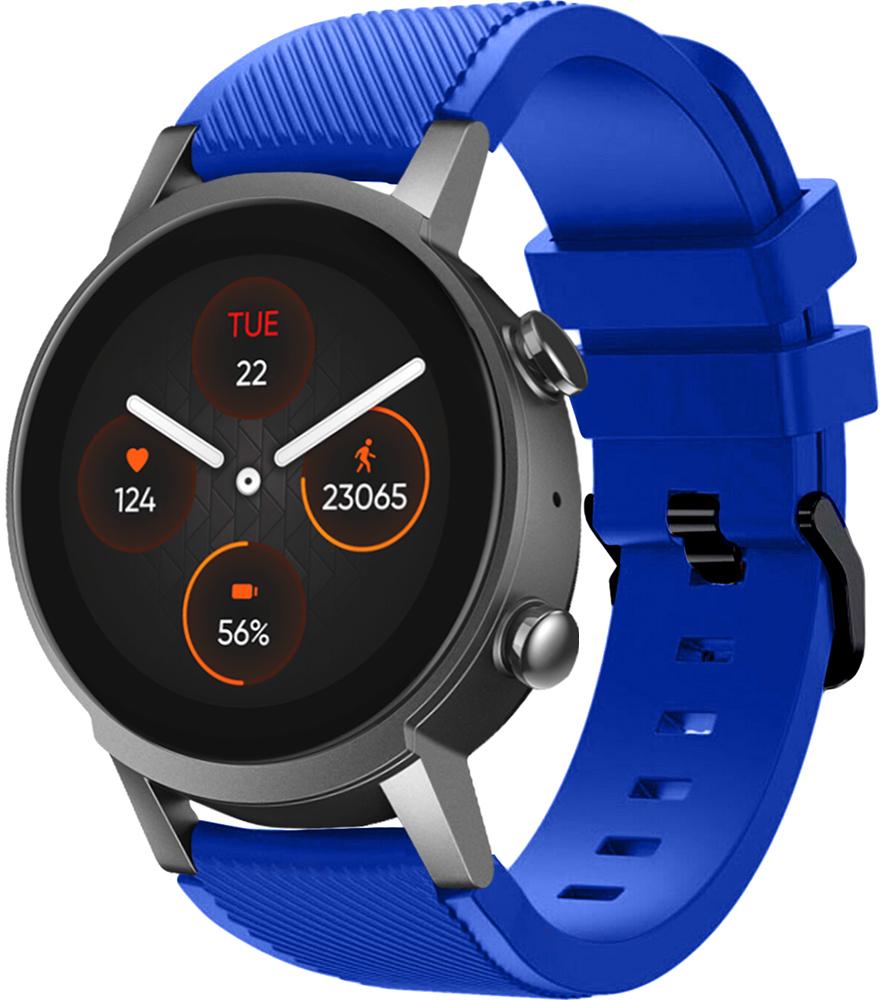 Ремешок Cross для Mobvoi TicWatch E3 Blue (26763-28)