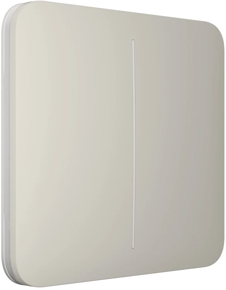Вимикач Ajax LightSwitch 2-клавішний Oyster (2890076052)