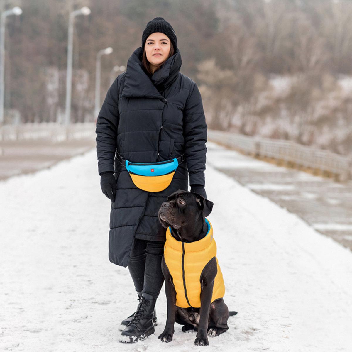 Курточка двухсторонняя AiryVest для собак Colors of freedom L 55 (4449-4020 Col) - фото 7 Курточка двухсторонняя AiryVest для собак Colors of freedom L 55 (4449-4020 Col) - фото 7