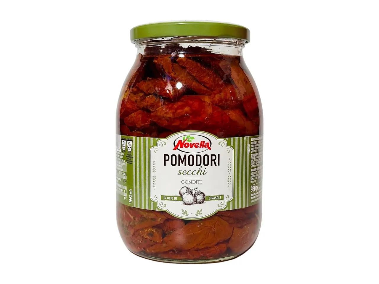 Томаты вяленые Novella Pomodoro secchi conditi 960 г Томаты вяленые Novella Pomodoro secchi conditi 960 г