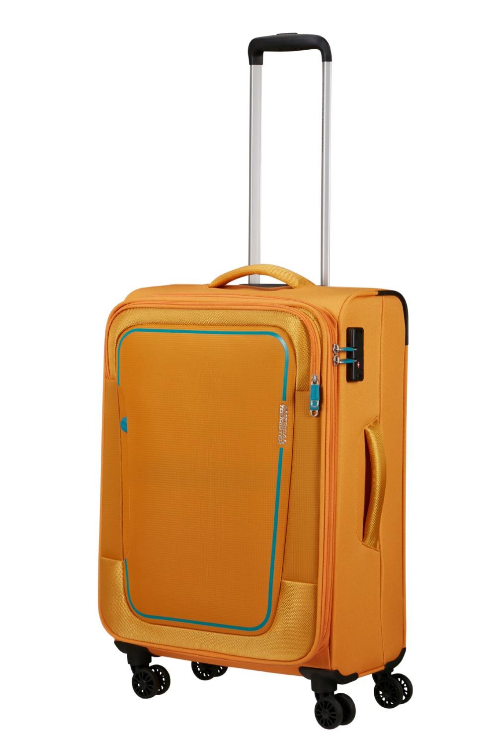 Чемодан American Tourister PULSONIC 68x44x27/30 см Желтый (MD6*06002) - фото 11