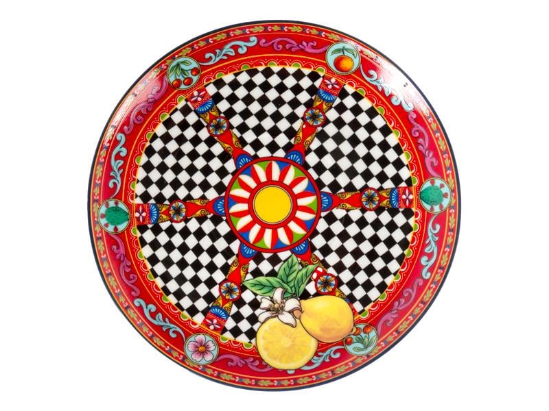 Набір чайних чашок Lefard Сицилійський лимон порцелянових з блюдцем на 2 персони 250 мл (922-095) - фото 3 Набір чайних чашок Lefard Сицилійський лимон порцелянових з блюдцем на 2 персони 250 мл (922-095) - фото 3