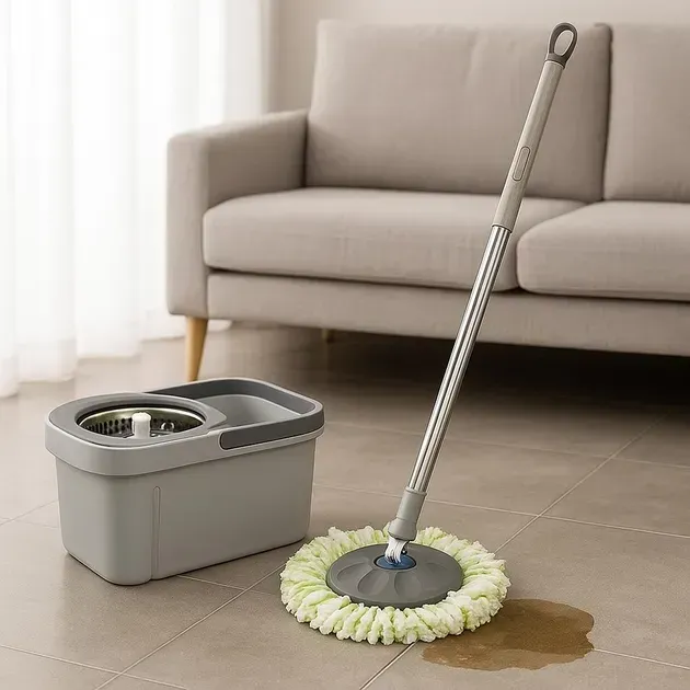 Швабра с ведром SHVBR 33 с автоматическим отжимом (UR4511) Швабра с ведром SHVBR 33 с автоматическим отжимом (UR4511)