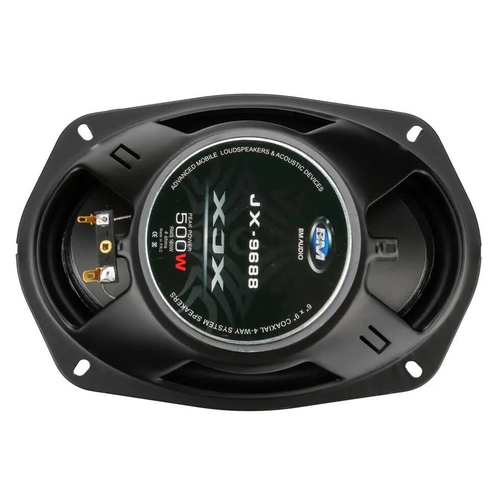 Колонки автомобильные Boschmann BM Audio JX-9688 овалы четырехполосные 500W 6x9 см Black (3_05838) - фото 5 Колонки автомобильные Boschmann BM Audio JX-9688 овалы четырехполосные 500W 6x9 см Black (3_05838) - фото 5