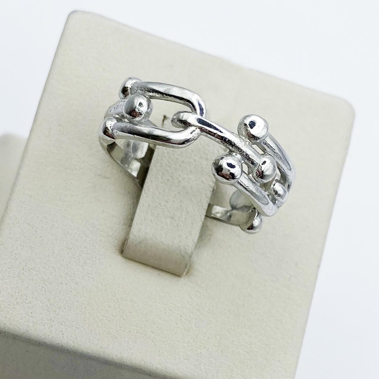 Кольцо серебряное Цепь р. 19,5 4,27 г (1910491897)