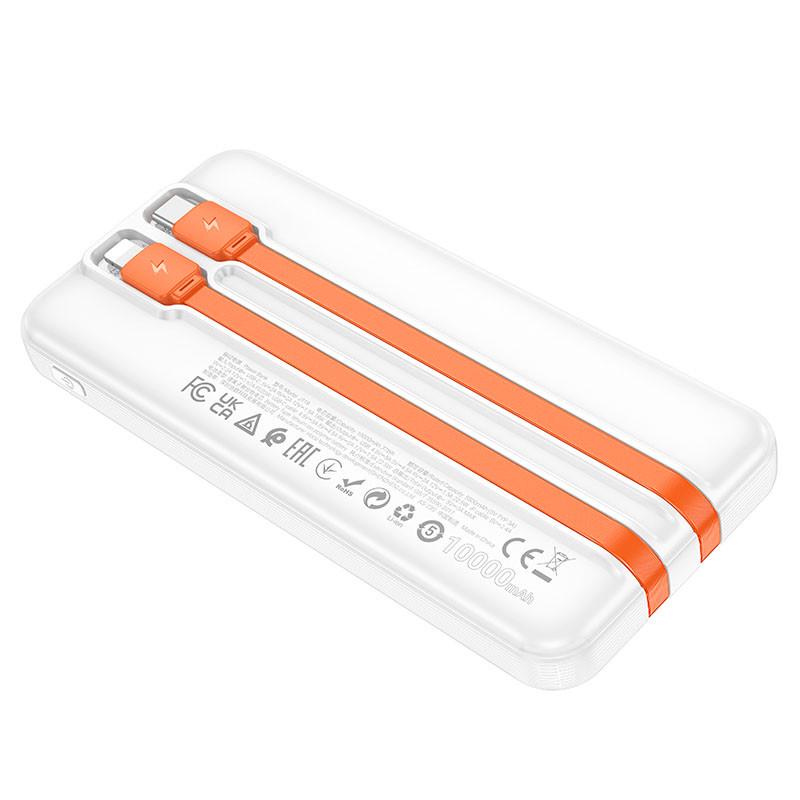 Повербанк Hoco J119 Sharp charge 22,5W+PD20W 10000 mAh White (00000067632_1) - фото 2 Повербанк Hoco J119 Sharp charge 22,5W+PD20W 10000 mAh White (00000067632_1) - фото 2