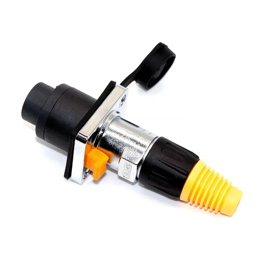 Водонепроницаемый разъем RJ-45 на корпус D-типа IP65 Ethernet female (11324714) - фото 3