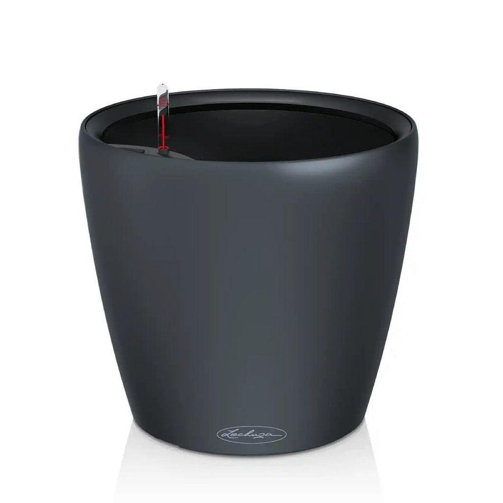 Горшок умный Lechuza Classico Color LS 43 круглый 28 л 43x39 см Серый